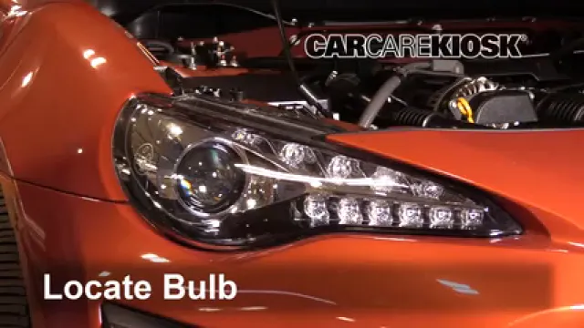 2017 Toyota 86 2.0L 4 Cyl. Coupe (2 Door) Luces Luz de marcha diurna (reemplazar foco)
